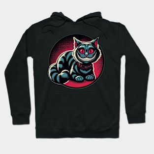 alice in wonderland cat Hoodie